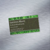 Kleurstof/landschappelijk Visitekaartje Visitekaartje Magneet (Voorbeeld)