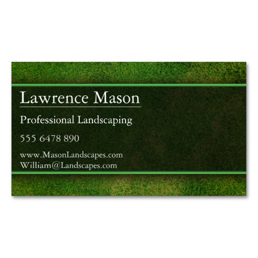 Kleurstof/landschappelijk Visitekaartje Visitekaartje Magneet (Voorkant)