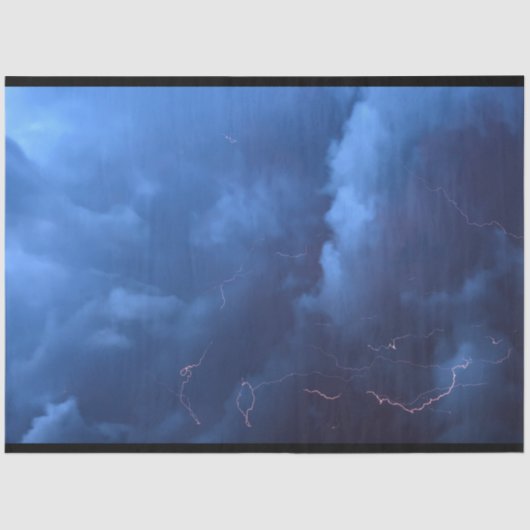 Kleurstof Night Sky, breidt het debetpapier uit Tissuepapier (Voorkant)