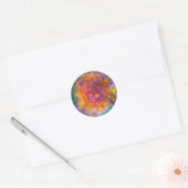 kleurstof ronde sticker (Envelop)