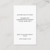 Kleurstof | Salon Scissors | Glitter Afsprakenkaartje (Achterkant)