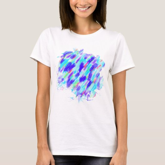 Kleurstof T-shirt met Chaos (Voorkant)