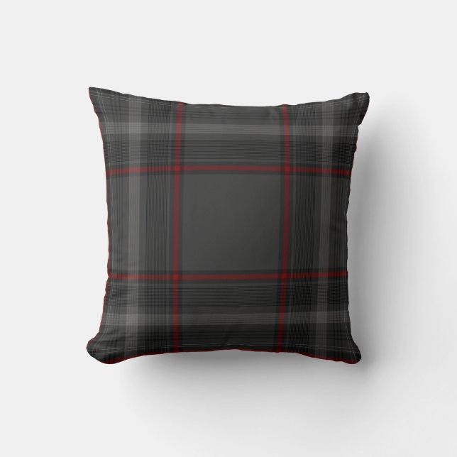 Kleurstof Tartan Kussen (Voorkant)