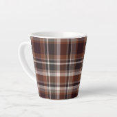Kleurstof Tartan Latte Mok (Linkerhoek)