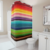 Kleurstof textiel douchegordijn (In situ)