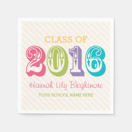 KLEURSTOF van AFSTUDEREN 2016 Servet