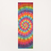 Kleurstof wervelen en strippen yogamat (Voorkant)