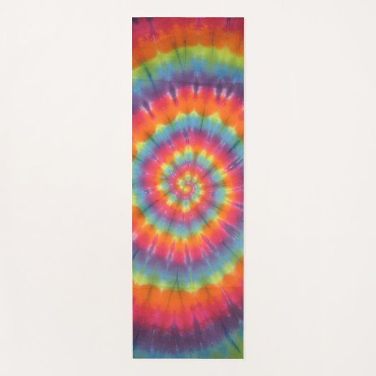 Kleurstof wervelen en strippen yogamat (Voorkant)