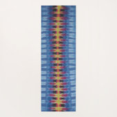 Kleurstof wervelen en strippen yogamat (Achterkant)