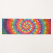 Kleurstof wervelen en strippen yogamat (Voorkant (horizontaal))