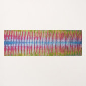 Kleurstof wervelen en strippen yogamat (Achterkant (horizontaal))
