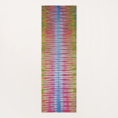 Kleurstof wervelen en strippen yogamat (Achterkant)