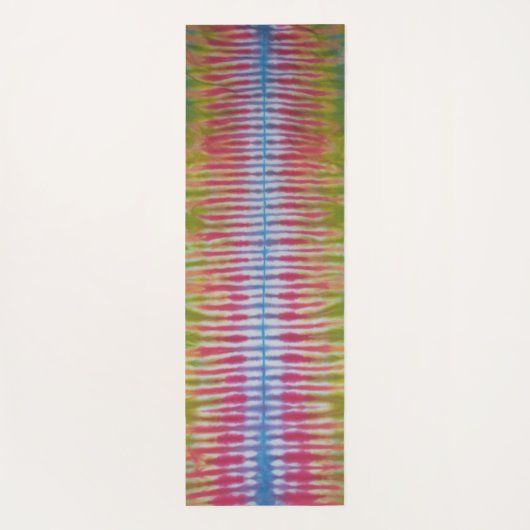 Kleurstof wervelen en strippen yogamat (Achterkant)