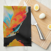 Kleurstofbarst Theedoek (Quarter Fold)