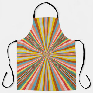 Kleurstofbarsting van de retrorestrepen schort