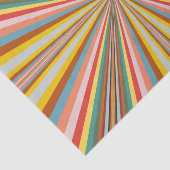 Kleurstofbarsting van de retrorestrepen tissuepapier (Detail)