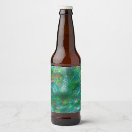 Kleurstofetiket Bier Etiket