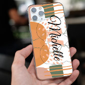 Kleurstoffen Abstract esthetisch Aangepast monogra Case-Mate iPhone Case