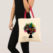 Kleurstoffen × Bomber Head Tote Bag (Voorkant (product))