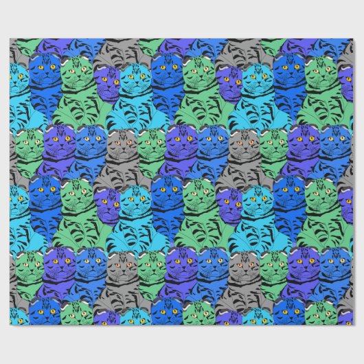 Kleurstoffen Cadeaupapier (Vlak)