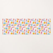 Kleurstoffen Cute Yoga Mat (Voorkant (horizontaal))
