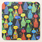 Kleurstoffen en muizen kartonnen onderzetters (Voorkant)