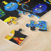 Kleurstoffen en muizen legpuzzel (Zijkant)