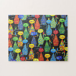 Kleurstoffen en muizen legpuzzel