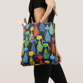 Kleurstoffen en muizen tote bag