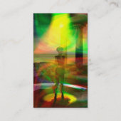 KLEURSTOFFEN EN SCHILDERACHTIG LICHTSTROMEN VISITEKAARTJE (Achterkant)