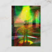 KLEURSTOFFEN EN SCHILDERACHTIG LICHTSTROMEN VISITEKAARTJE (Achterkant)