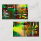 KLEURSTOFFEN EN SCHILDERACHTIG LICHTSTROMEN VISITEKAARTJE (Voorkant / Achterkant)