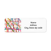 Kleurstoffen Etiket (Voorkant)