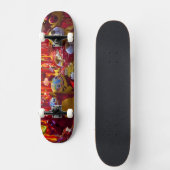 Kleurstoffen in winkels in Hongkong Skateboard (Voorkant)