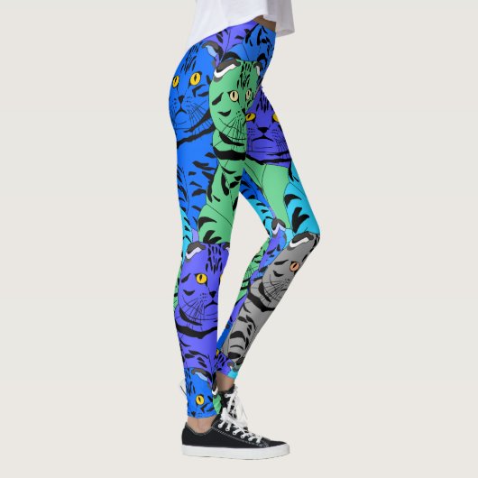 Kleurstoffen Leggings (Rechts)