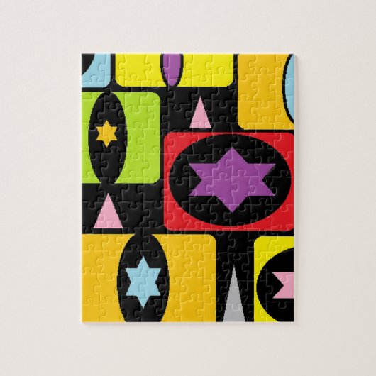 KLEURSTOFFEN LEGPUZZEL (Verticaal)