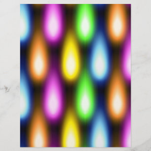 Kleurstoffen lichteffecten flyer