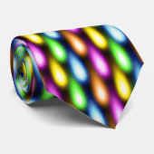 Kleurstoffen lichteffecten stropdas (Opgerold)