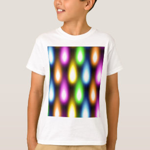 Kleurstoffen lichteffecten t-shirt