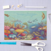 Kleurstoffen onder de Zee scène Tissuepapier (Craft)