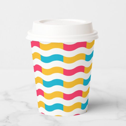 Kleurstoffen Papieren Bekers (Links)