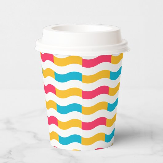 Kleurstoffen Papieren Bekers (Rechts)