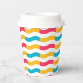 Kleurstoffen Papieren Bekers (Voorkant)