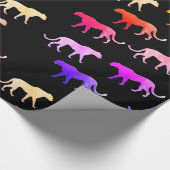 Kleurstoffen, puma, aangepast cadeaupapier (Hoek)