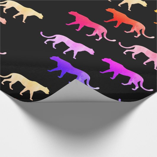 Kleurstoffen, puma, aangepast cadeaupapier (Hoek)