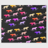 Kleurstoffen, puma, aangepast cadeaupapier (Vlak)