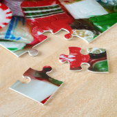 Kleurstoffen snoep legpuzzel (Zijkant)