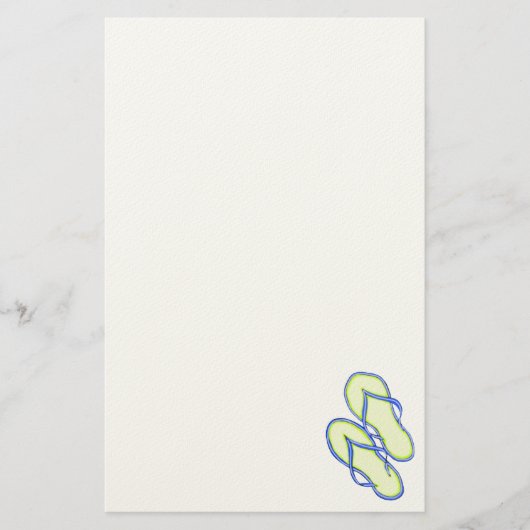 Kleurstoffen Teenslippers 2 Papier (Voorkant)