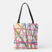Kleurstoffen Tote Bag (Achterkant)