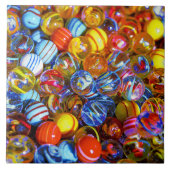 Kleurstoffen van glas tegeltje (Voorkant)